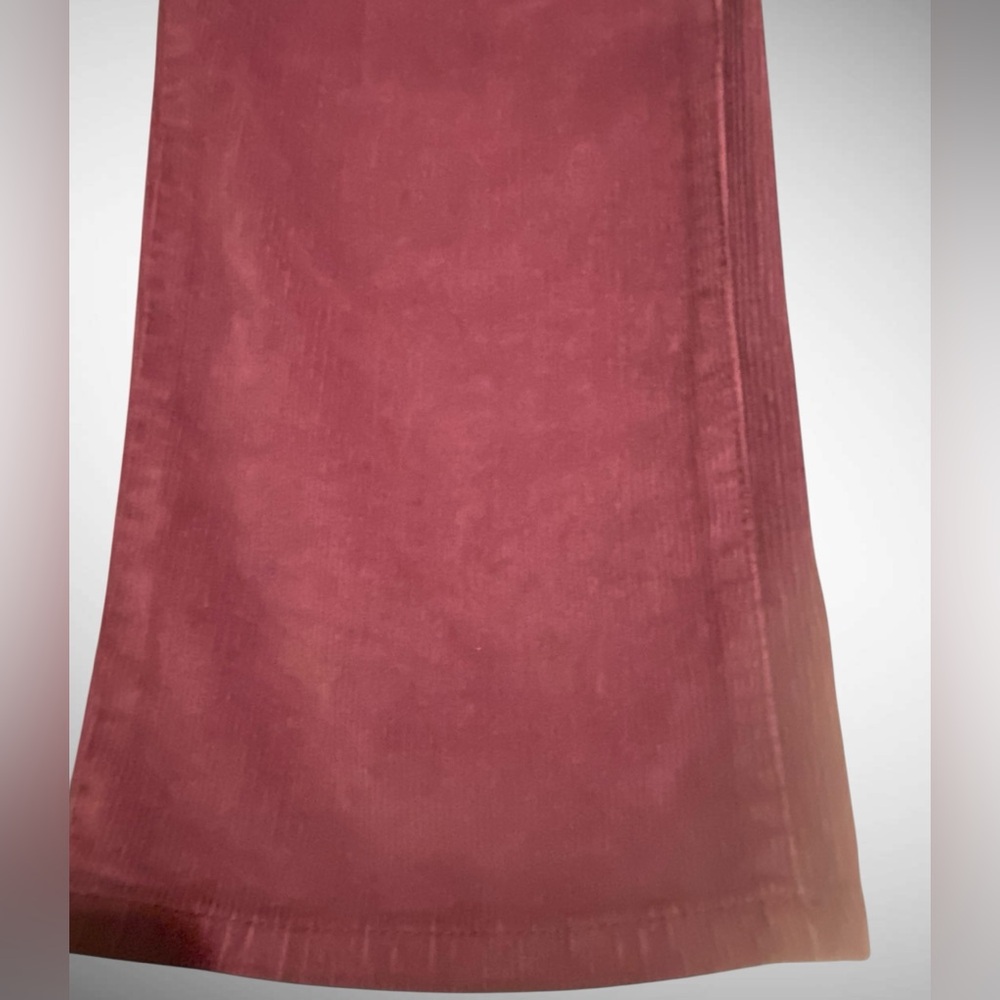 Women’s Corduroy Kenzie jeans The Ella highrise straight in plum NWT size 8/29 - Picture 5 of 9
